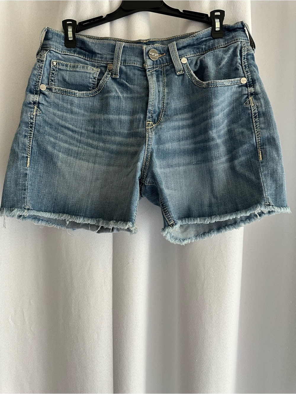 Ariat Light Blue Denim Cutoff Shorts